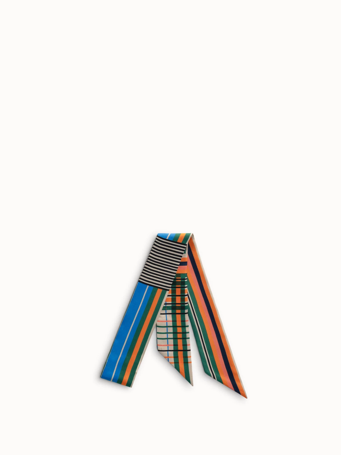 AKRIS Scarf Print Cashmere Silk Tie Scarf - Image 3