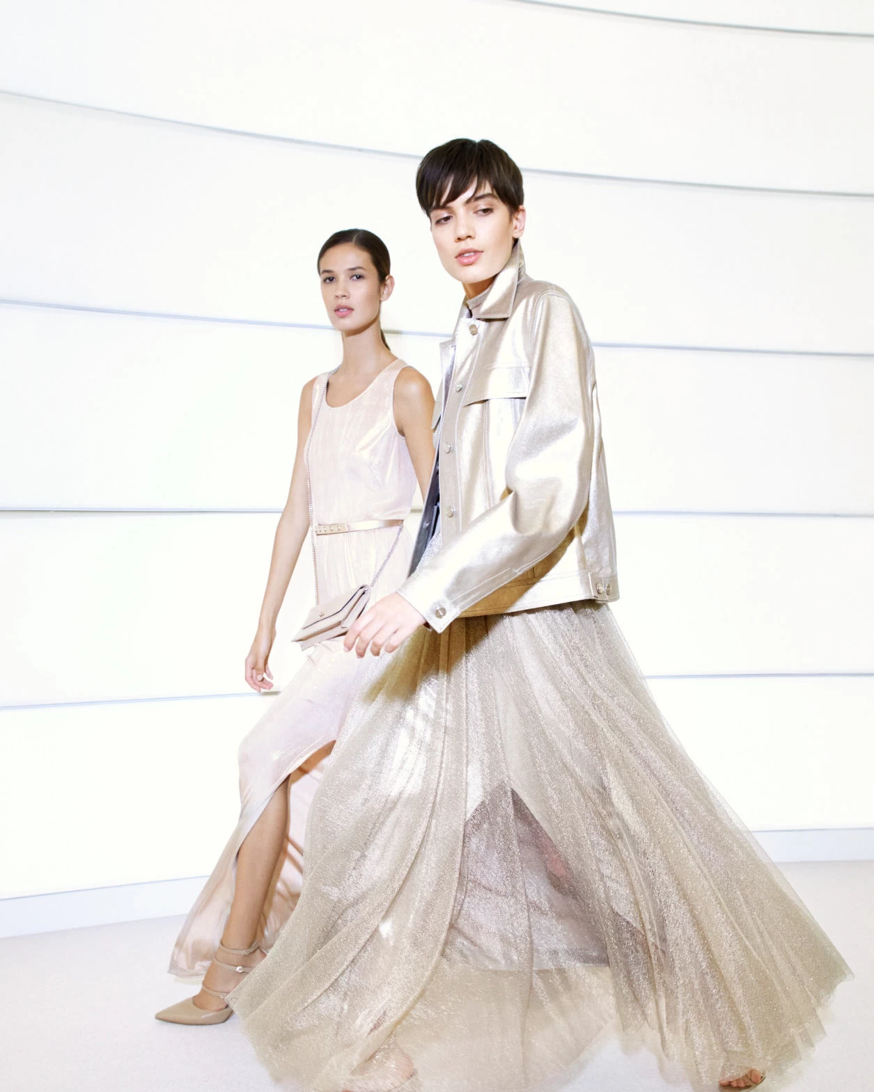 AKRIS Liquid Jersey Sleeveles Gown - Image 2