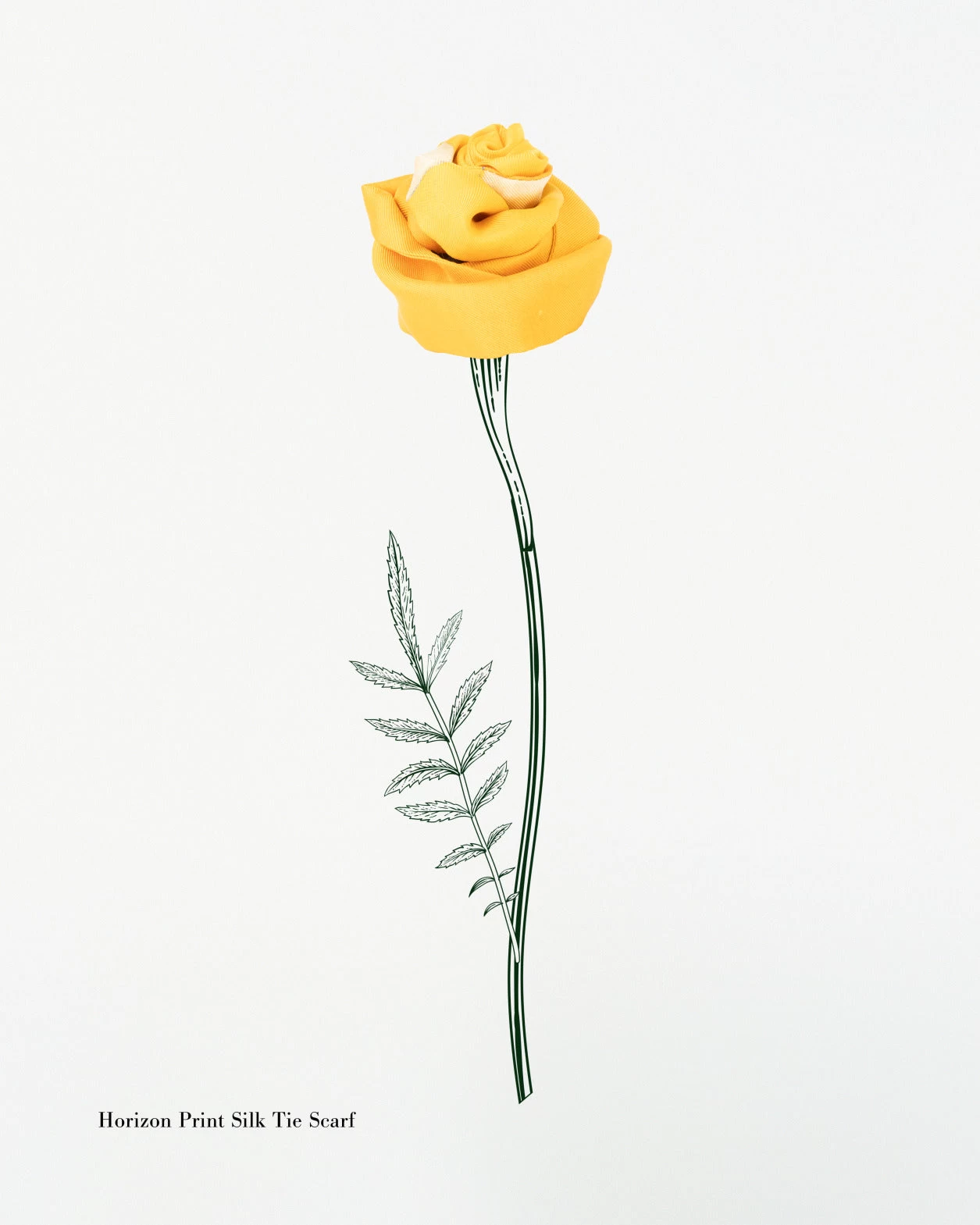 AKRIS Twilly In Silk With Orizzonte Print - Image 2